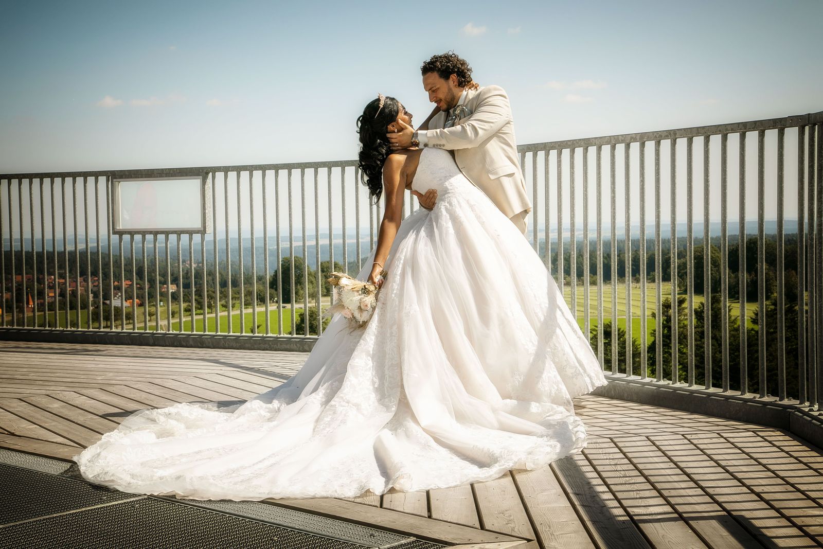 Hochzeitsfotos Hochzeit Schönberg Schömbergturm