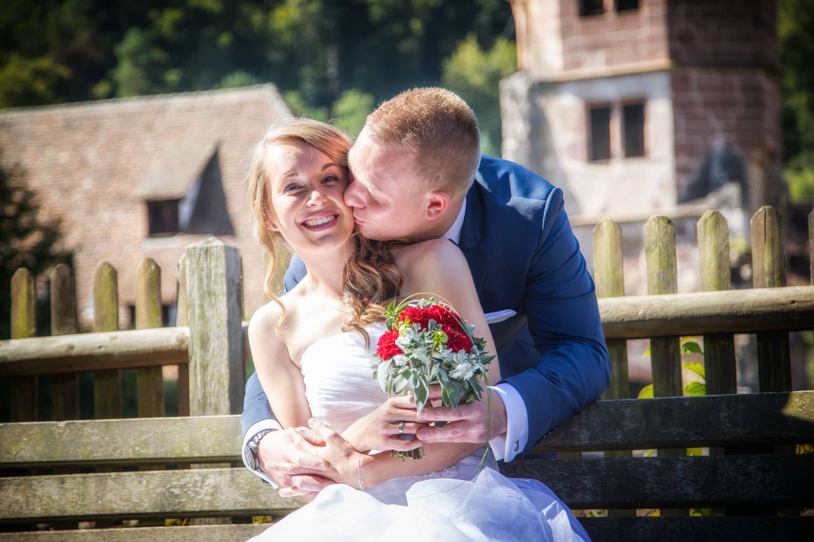 Hochzeitsfotos Hochzeit Klosteranlage Hirsau