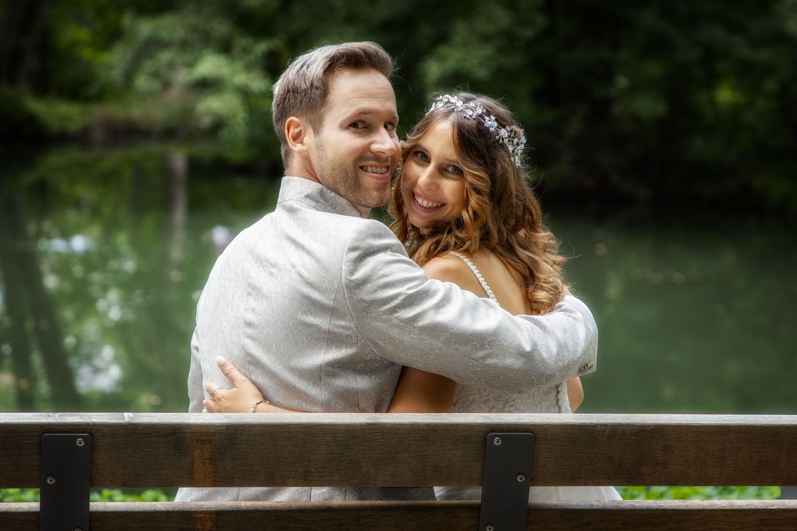 Hochzeitsfotos Hochzeit Schlosspark Dätzingen