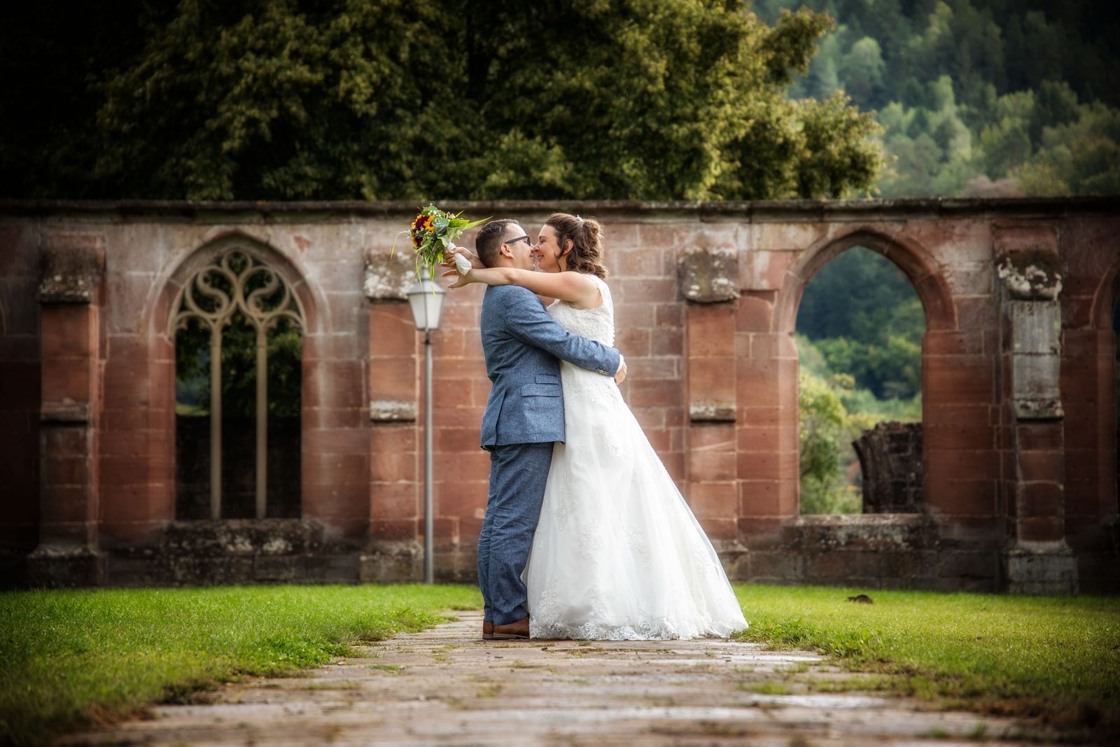 Hochzeitsfotos Hochzeit Klosteranlage Calw Hirsau