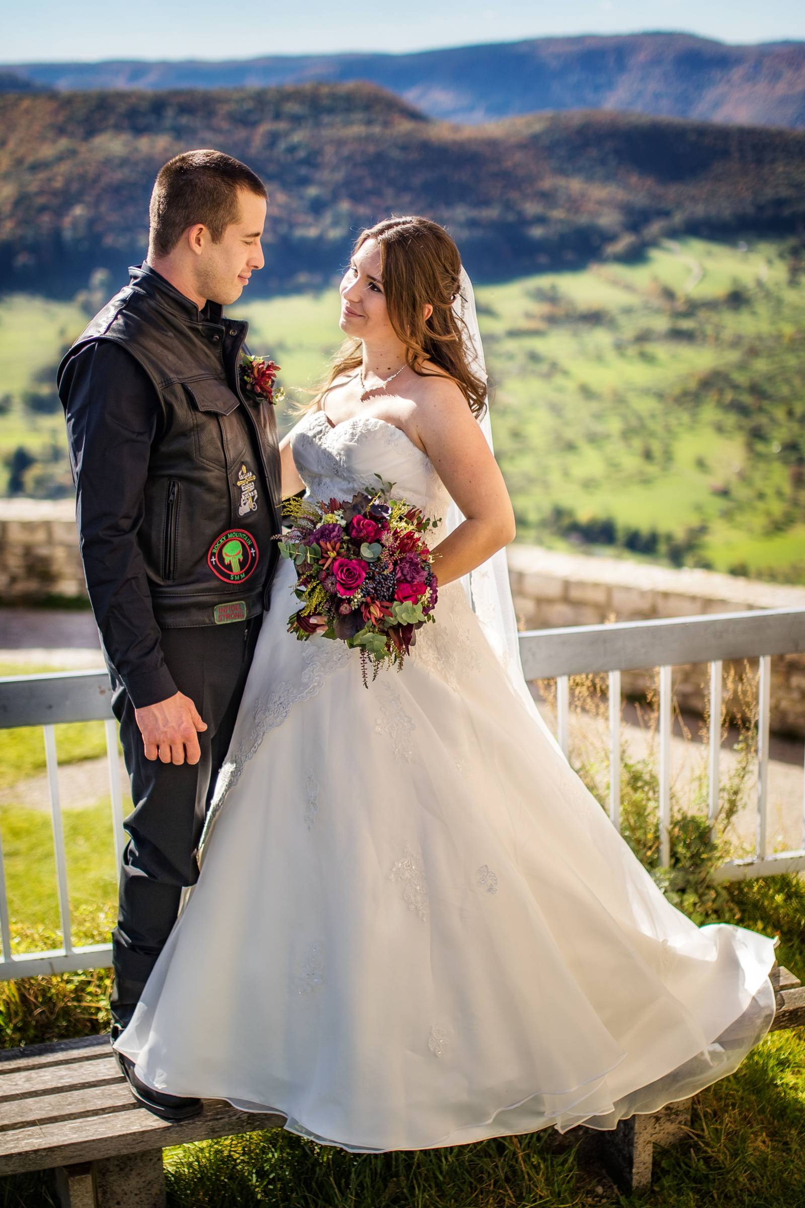 Hochzeitsfotos Hochzeit Burg Hohenneuffen