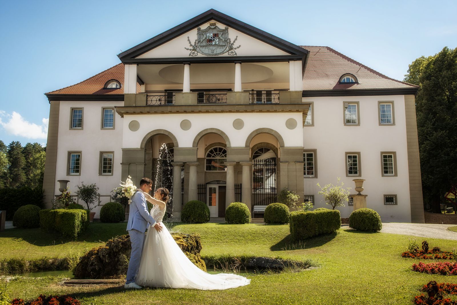 Hochzeitsfotos Hochzeit Schloss Dätzingen
