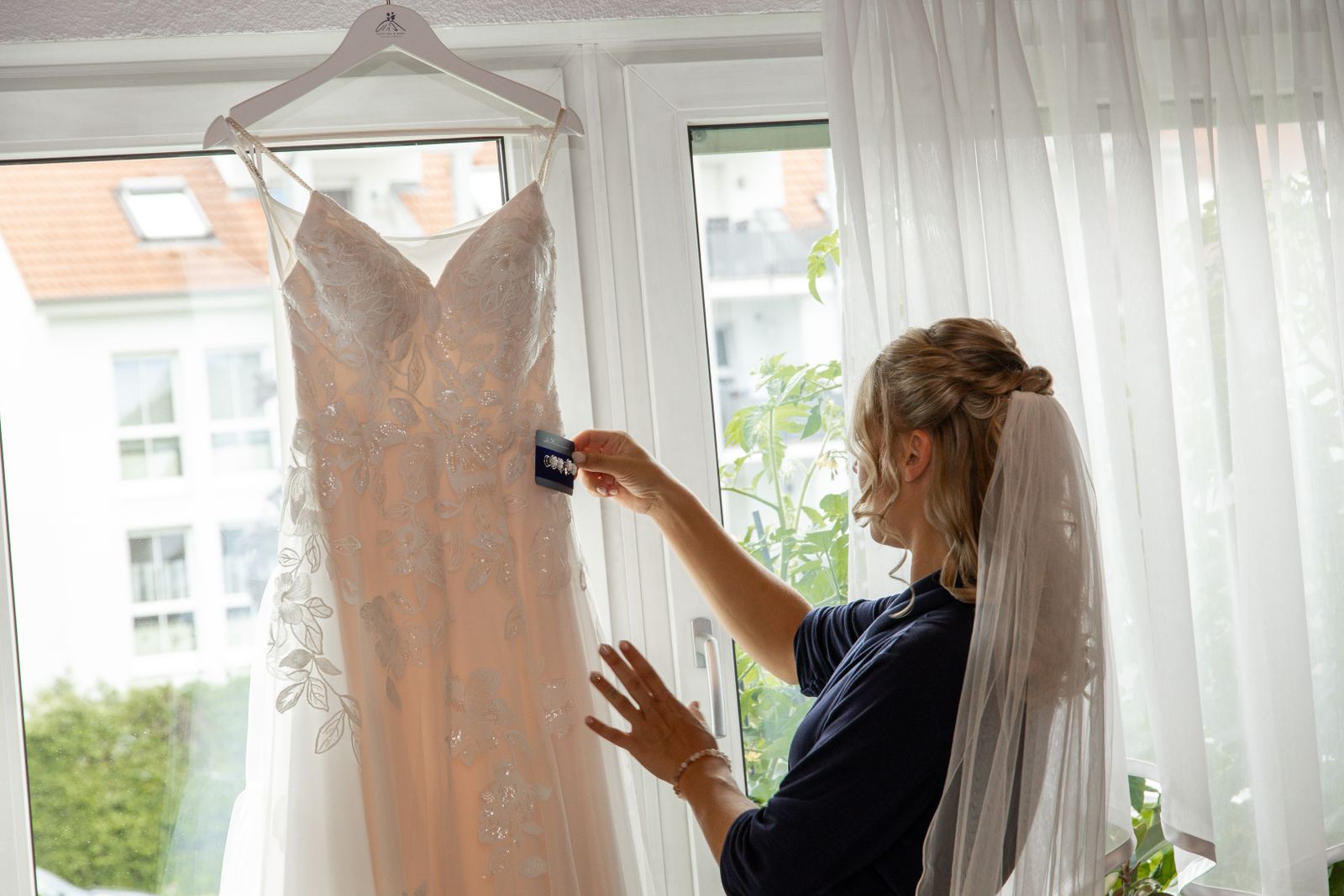 Getting-Ready-Fotos Hochzeit Renningen
