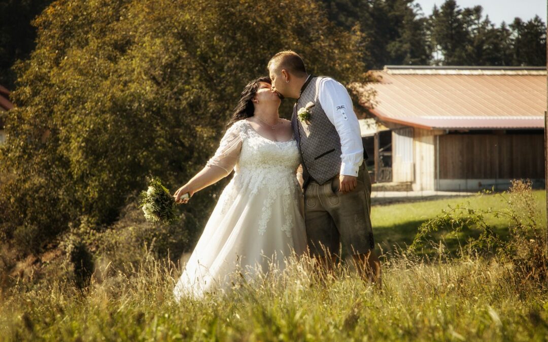 Silke und Chris – eine Kombination aus standesamtlicher Hochzeit und freier Trauung in Horb