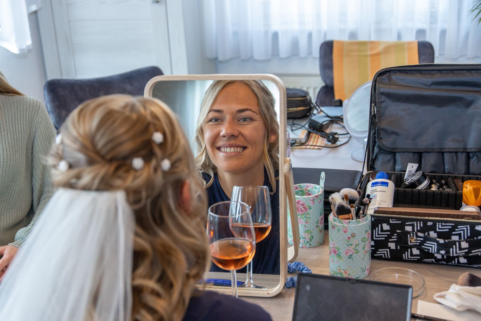 Getting-Ready Hochzeitsfotos Renningen