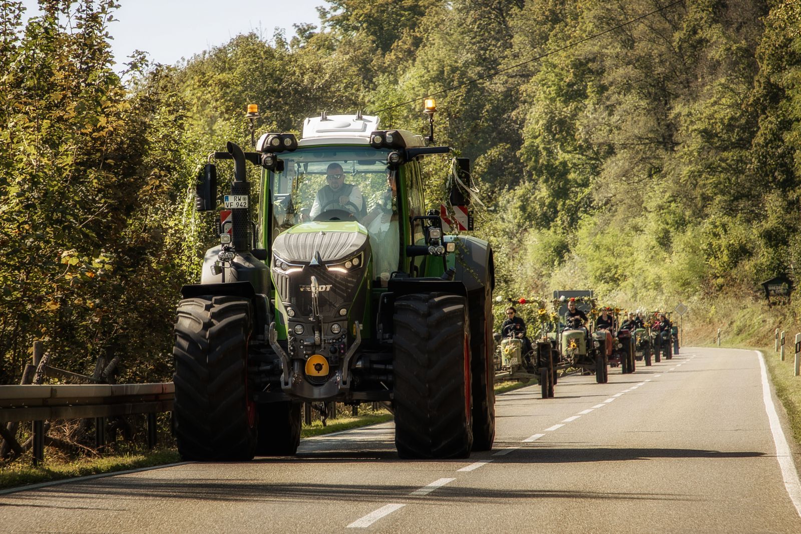 Hochzeit mit Traktor Horb