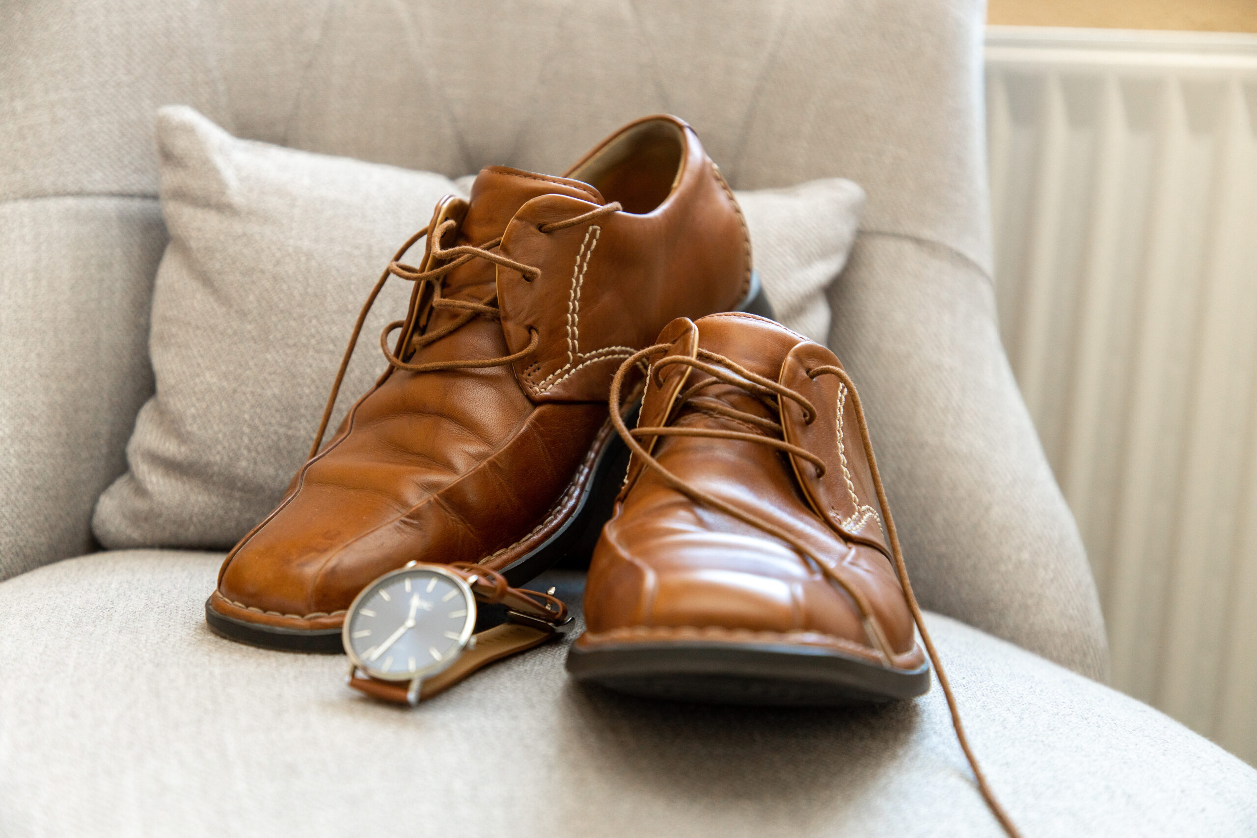 Getting-Ready für Hochzeit Burg Hohenneuffen