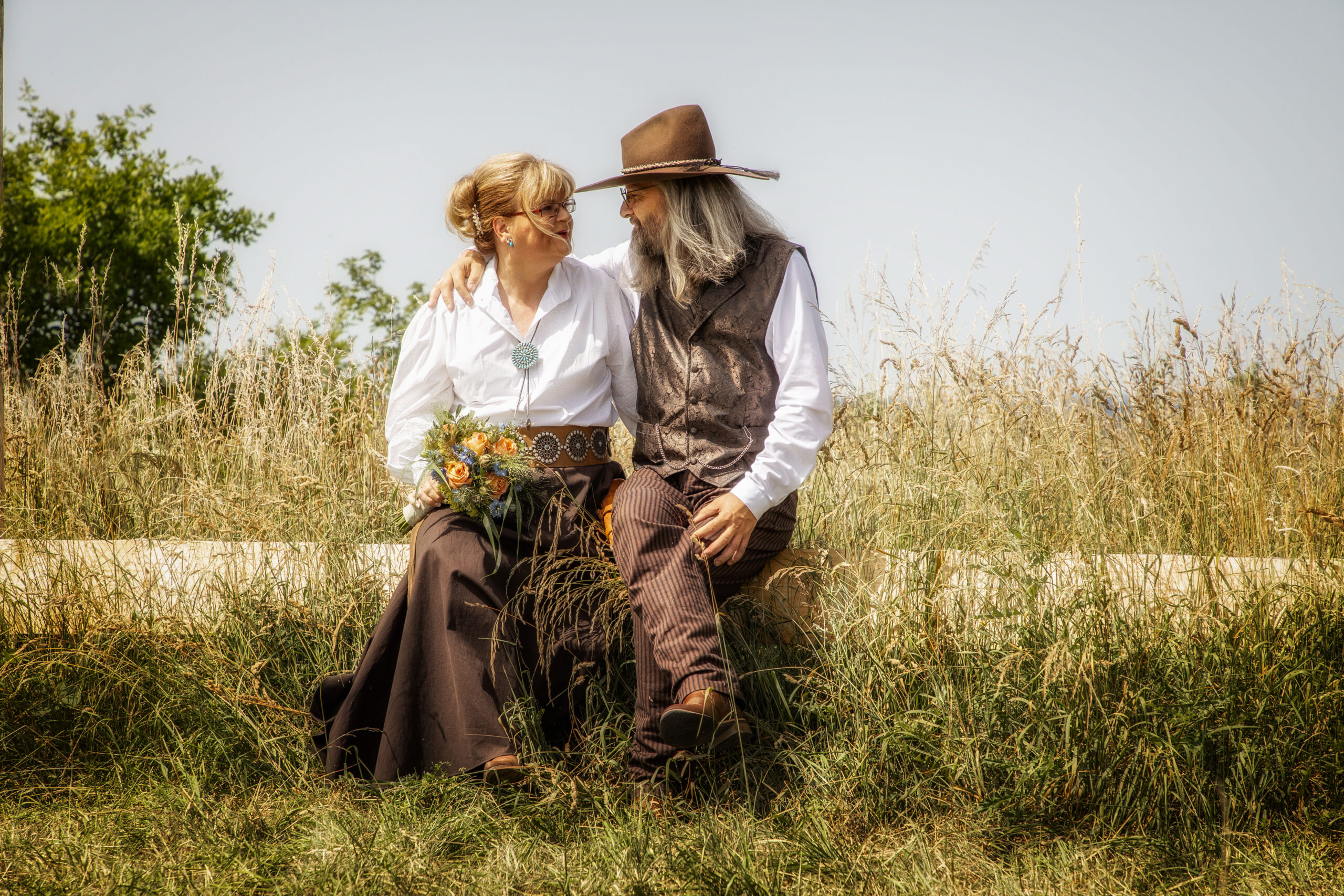 Hochzeitsbilder Country-Westernhochzeit Althengstett