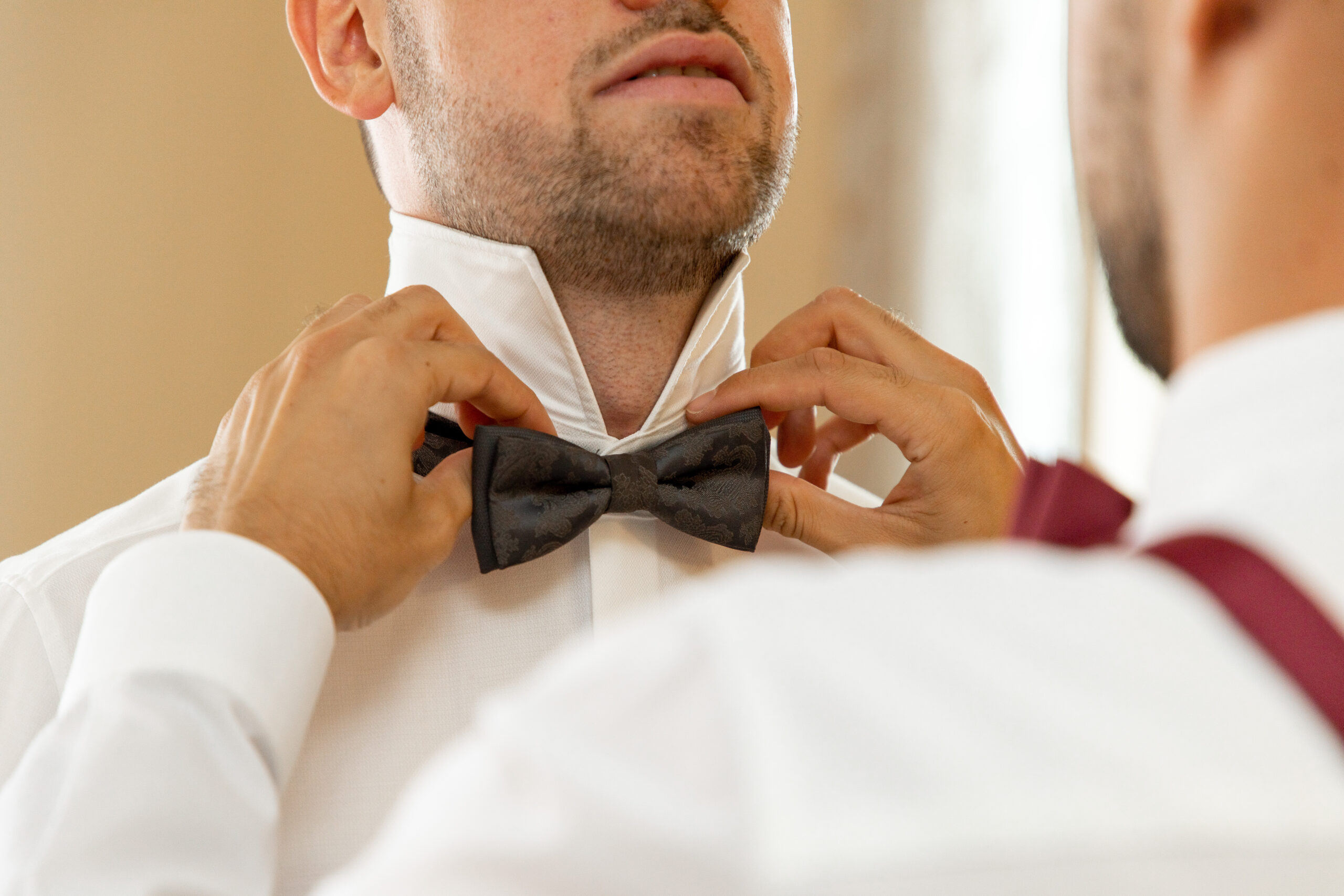 Getting-Ready für Hochzeit Burg Hohenneuffen
