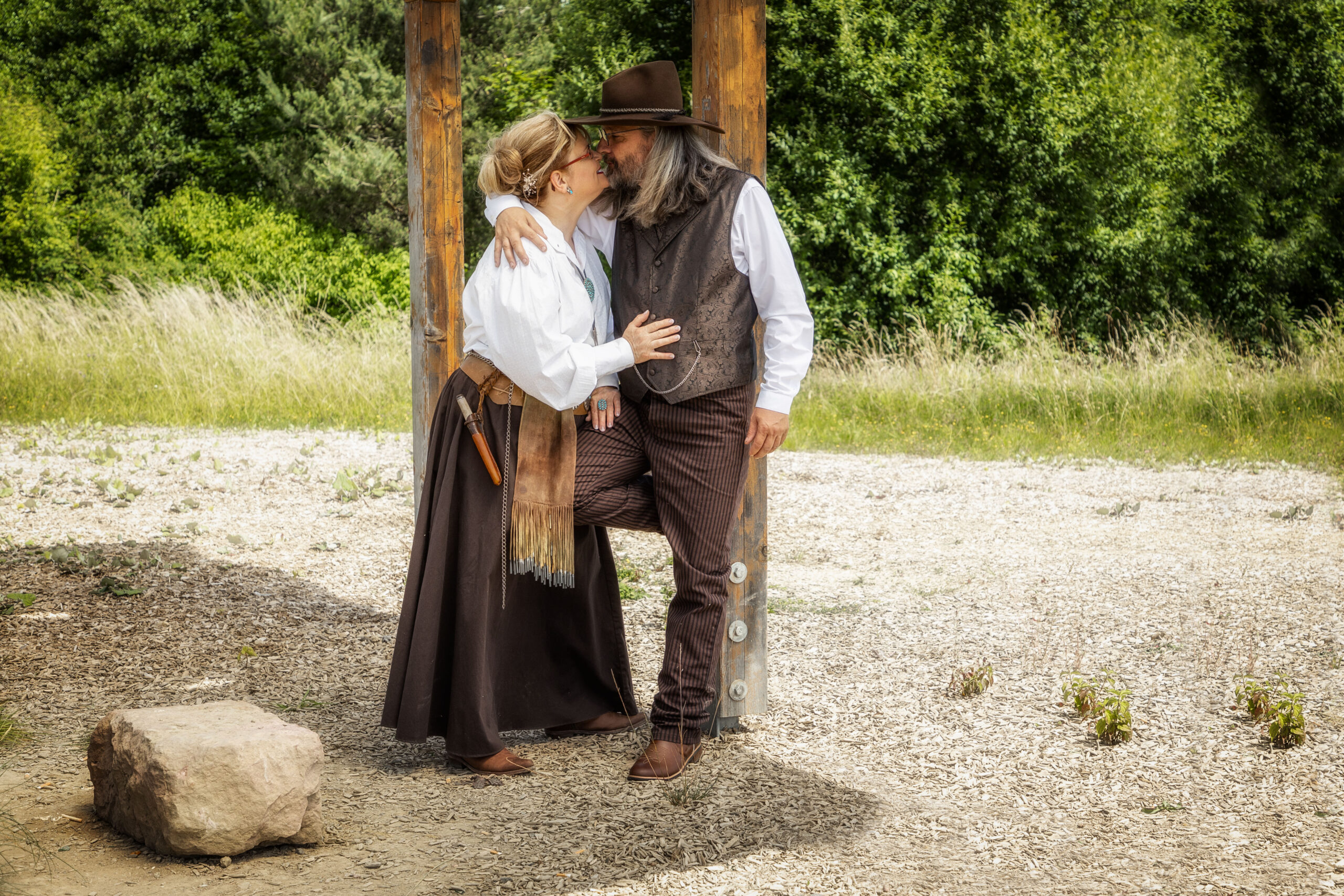 Hochzeitsbilder Country-Westernhochzeit Althengstett