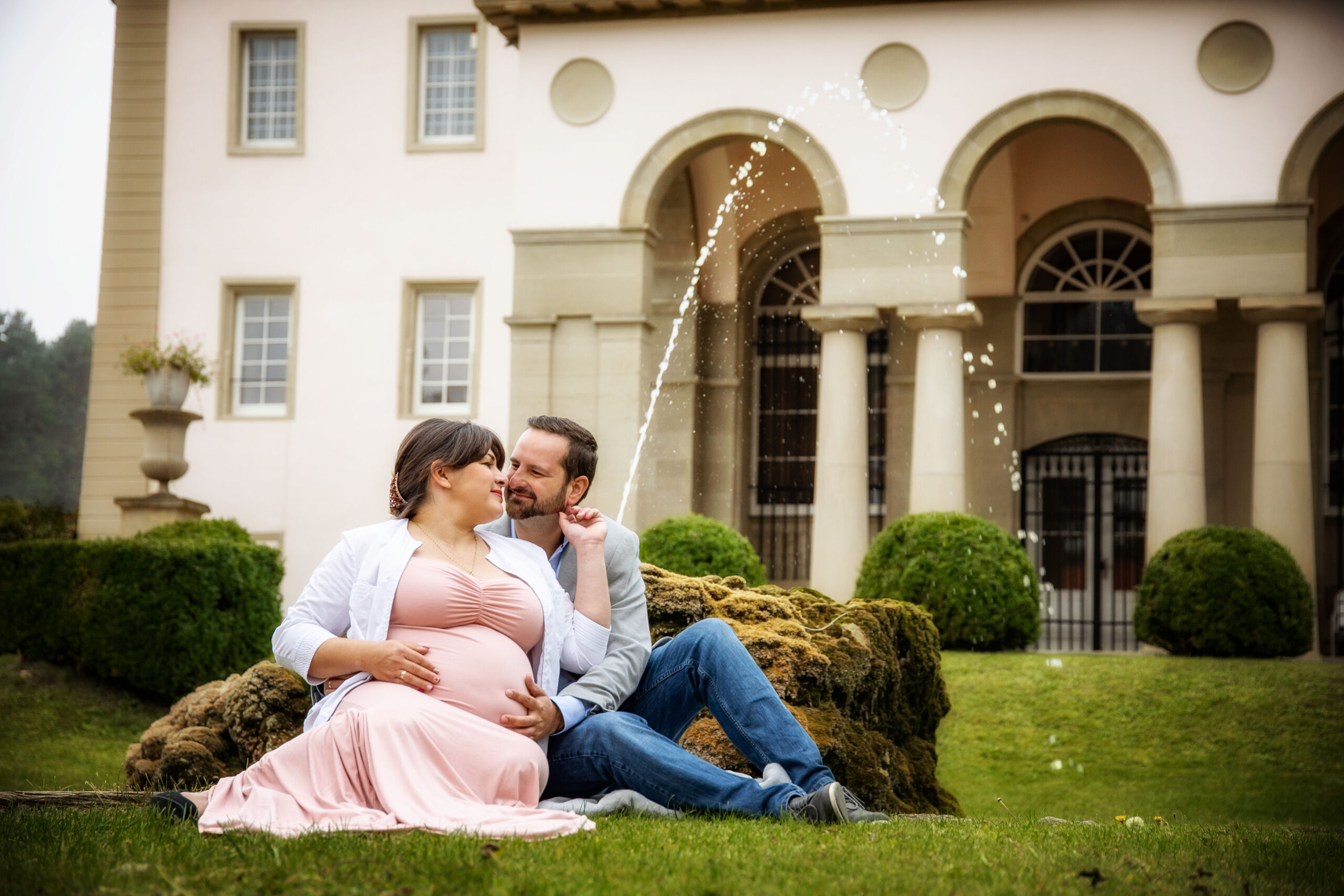 Babybauchshooting Schloss Dätzingen