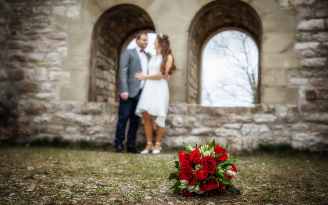 Standesamtliche Hochzeit von Claudia und Marcel in Weinstadt – Beutelsbach