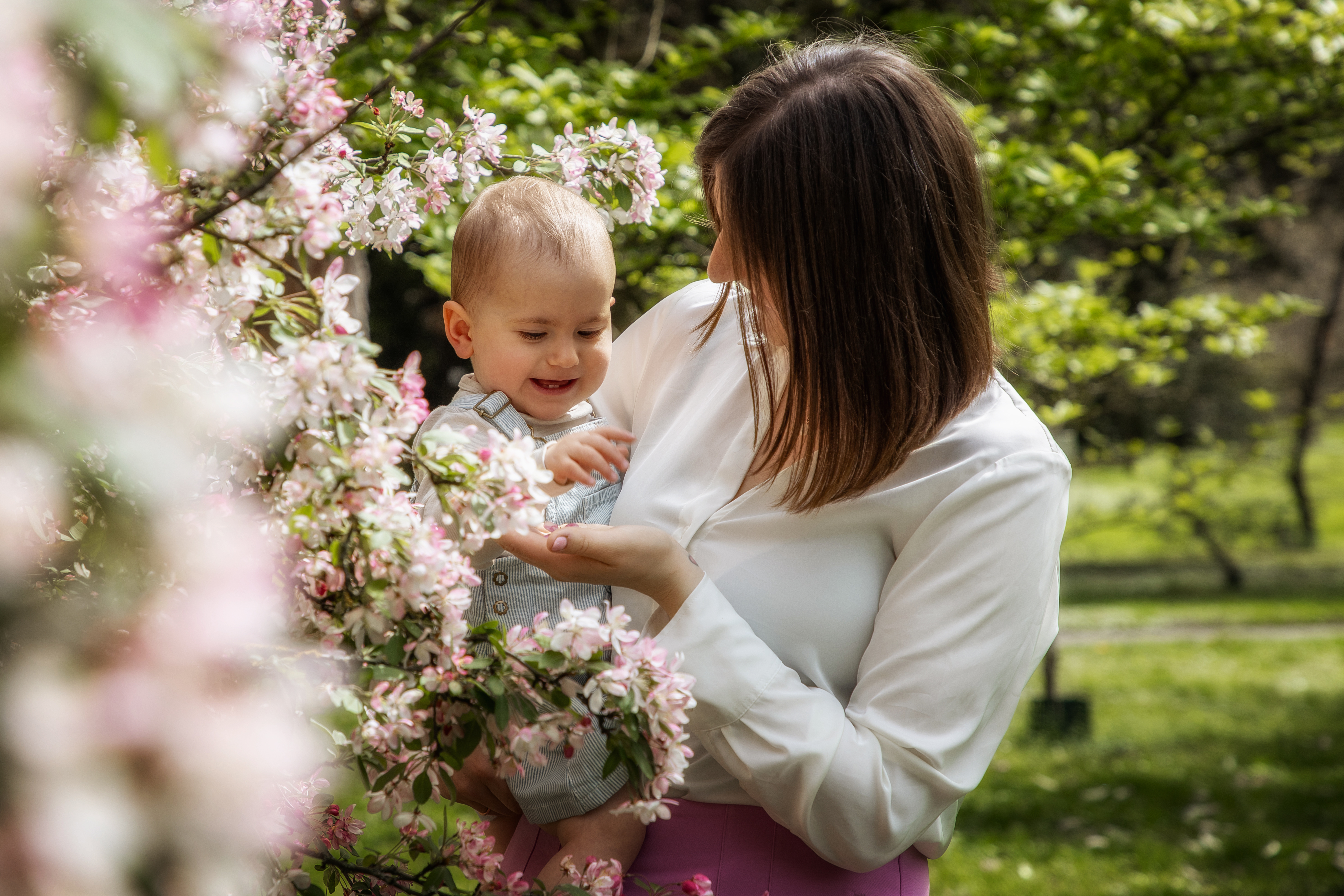 Familienfotos Botanischer Garten Hohenheim