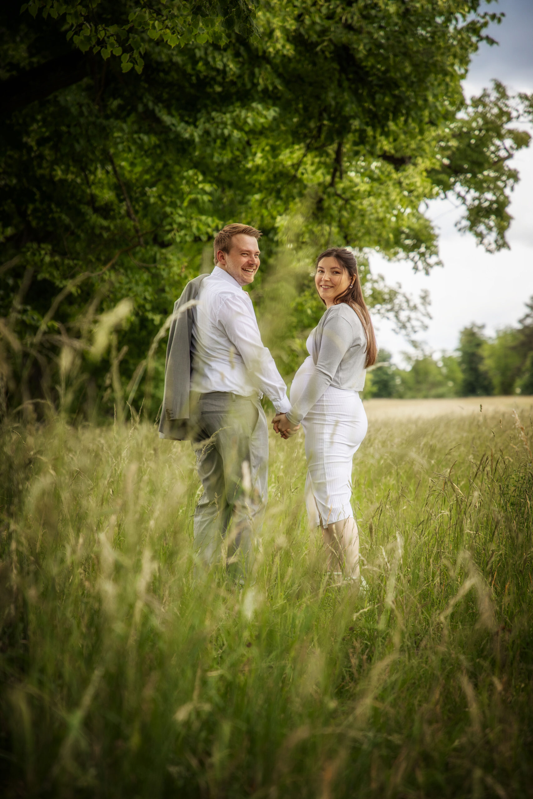 Hochzeitsbilder Heimsheim mit Babybauch