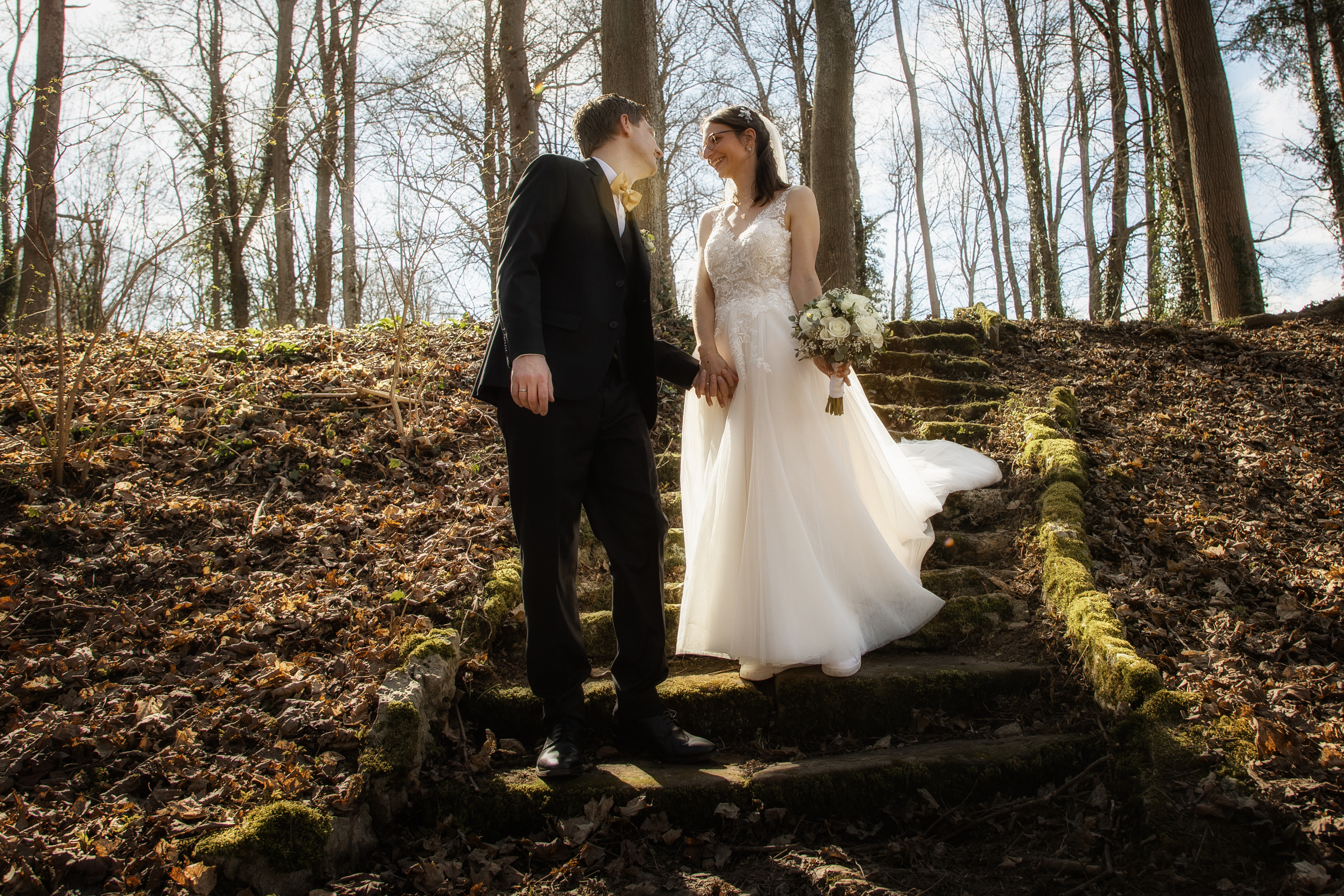 Hochzeitsbilder Schlosspark Dätzingen