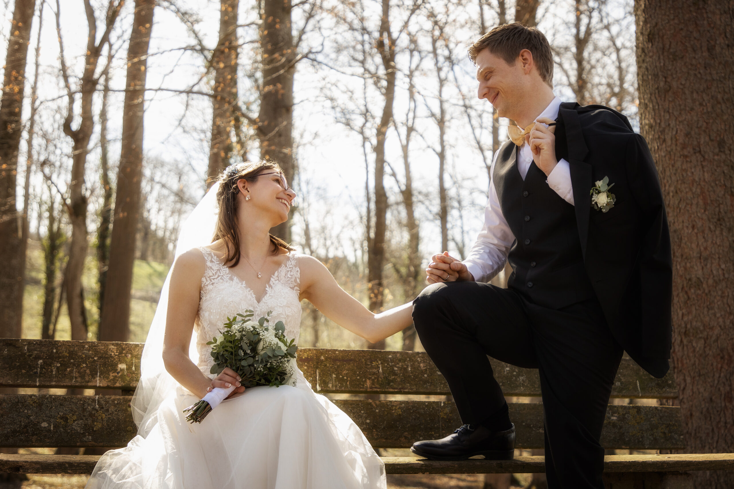 Kirchliche Hochzeit in der Brenzkirche Weil der Stadt