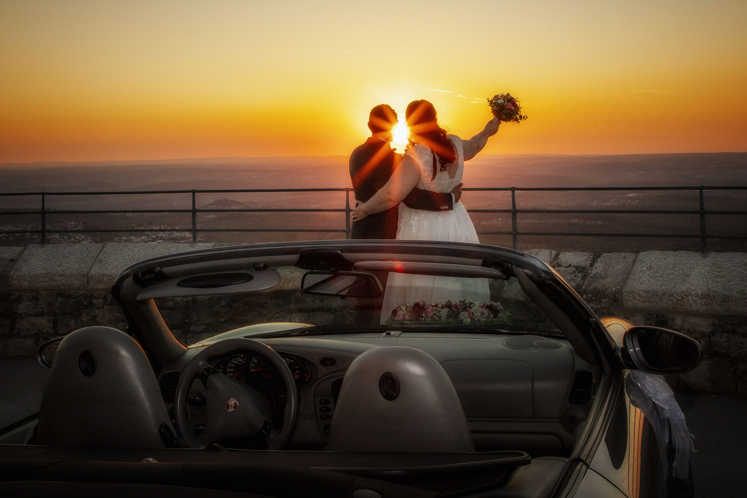 Eine Hochzeit auf der Burg Hohenneuffen