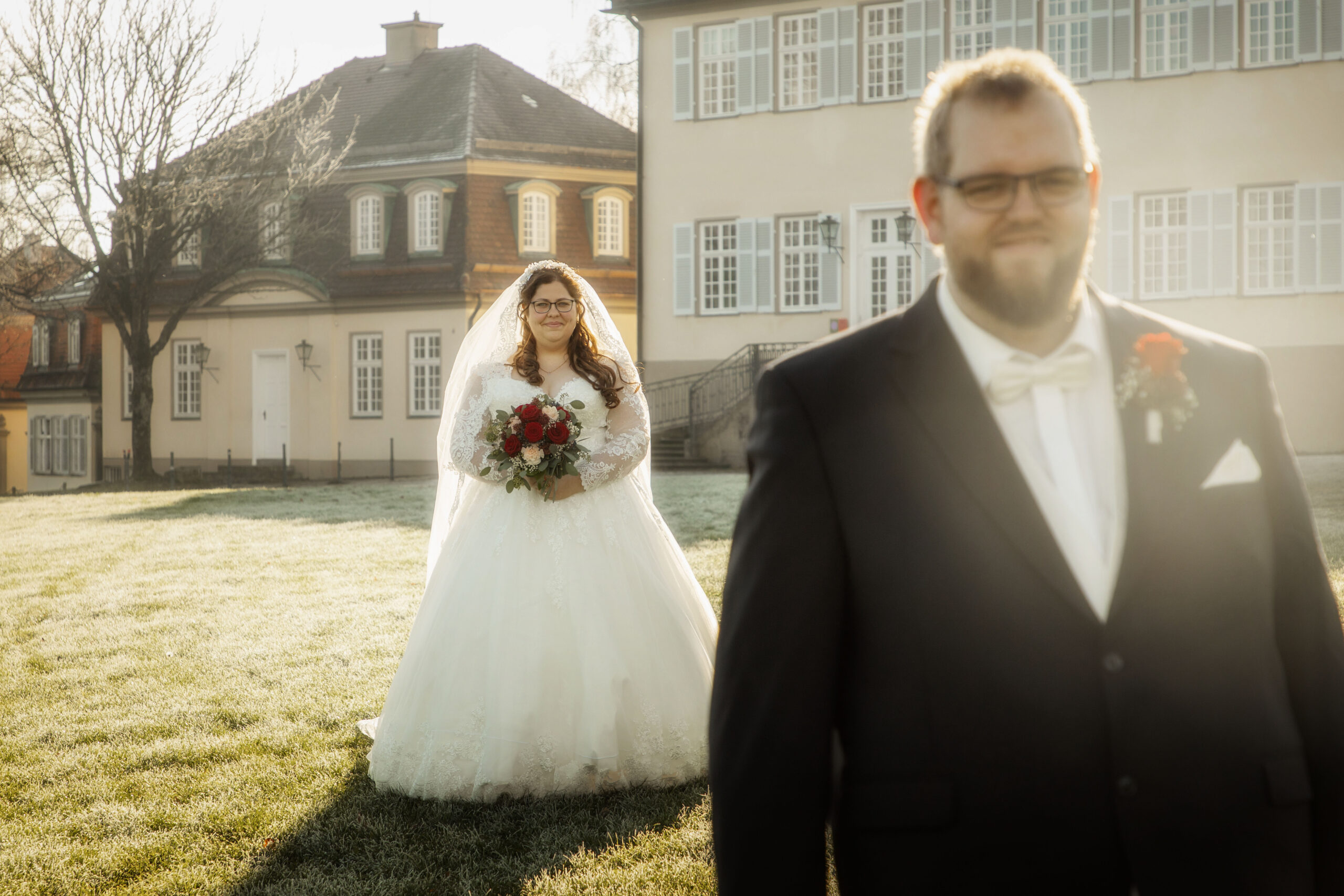 Hochzeitsfotos Schloss Solitude Stuttgart