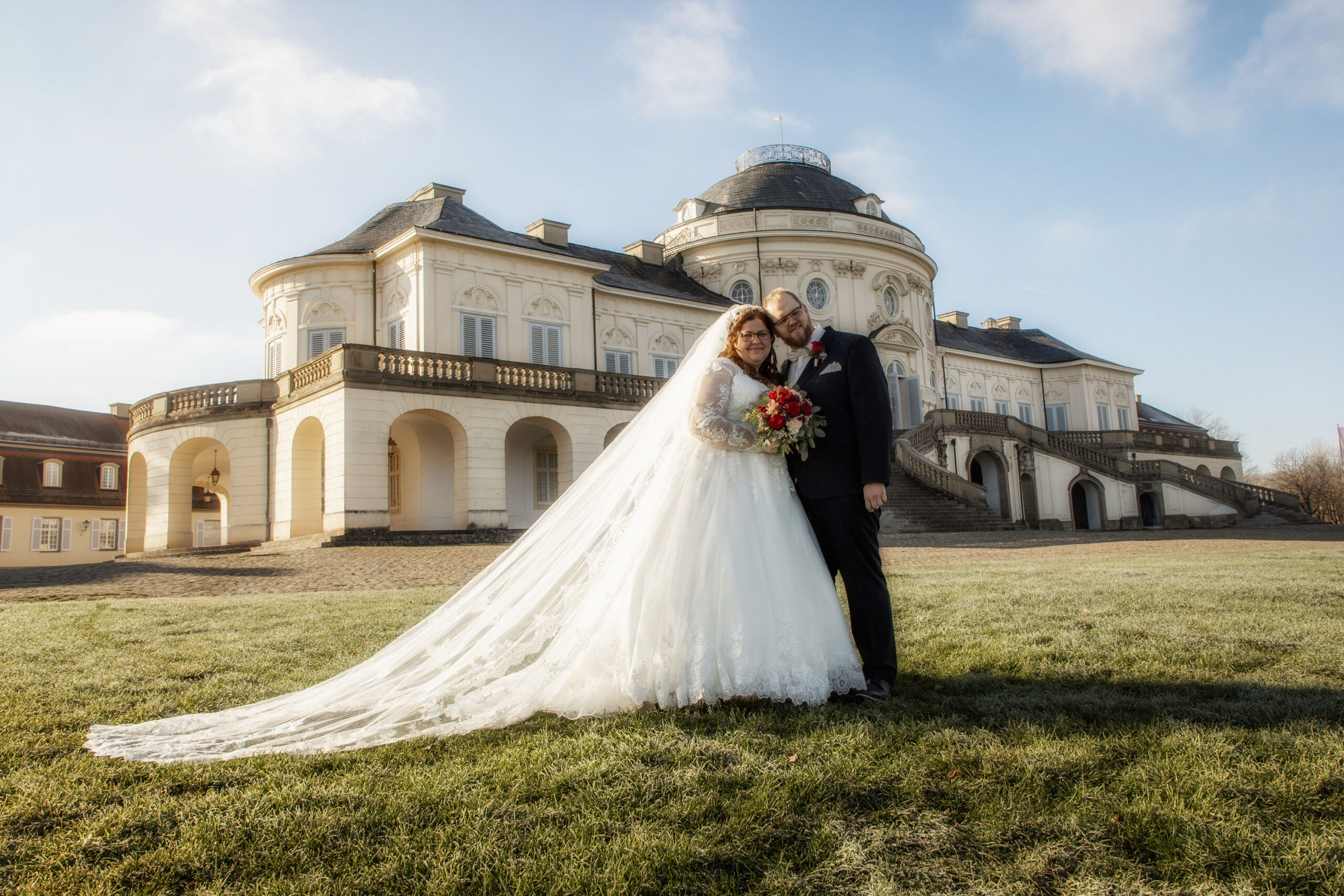Hochzeitsfotos Schloss Solitude Stuttgart