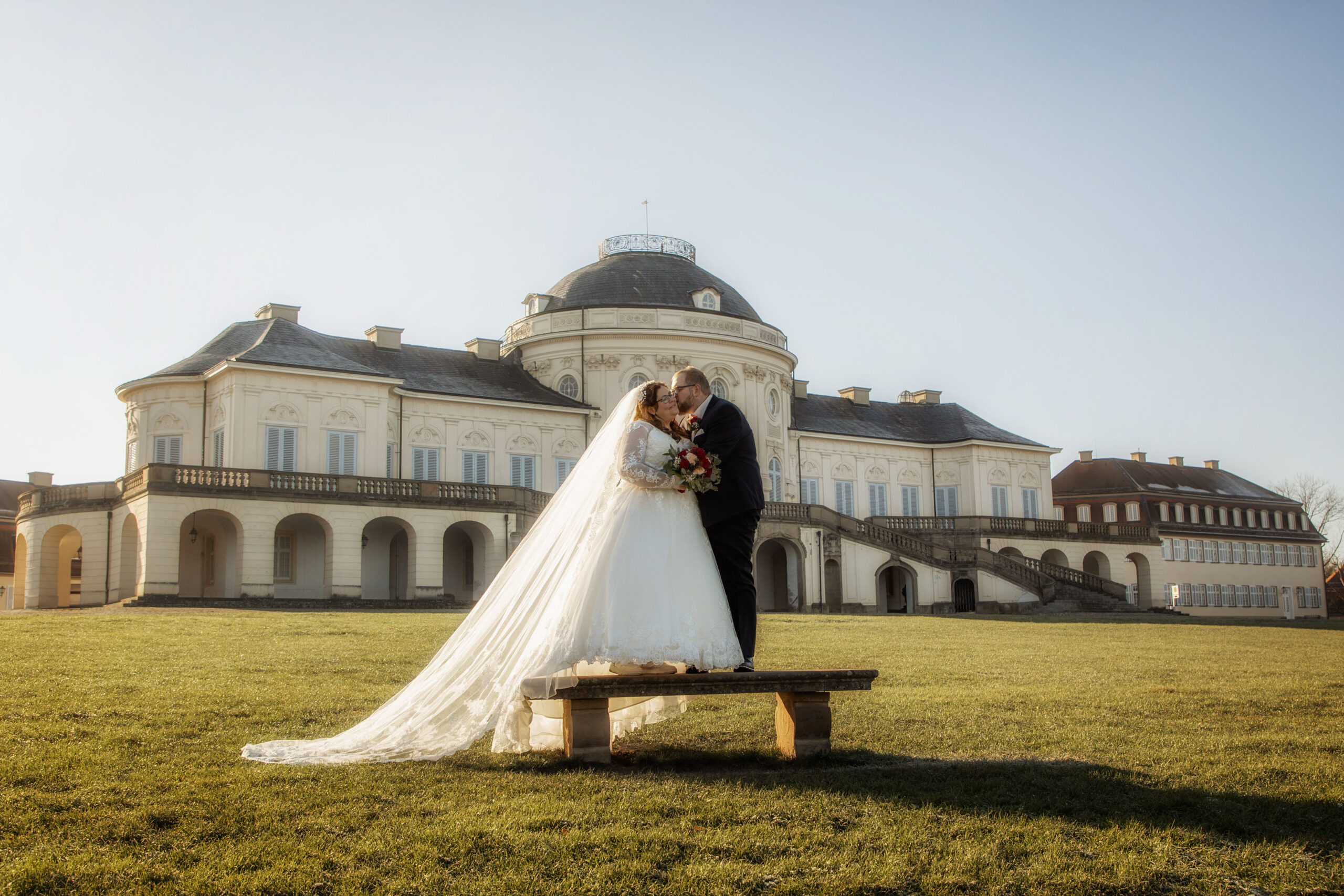 Hochzeitsfotos Schloss Solitude Stuttgart