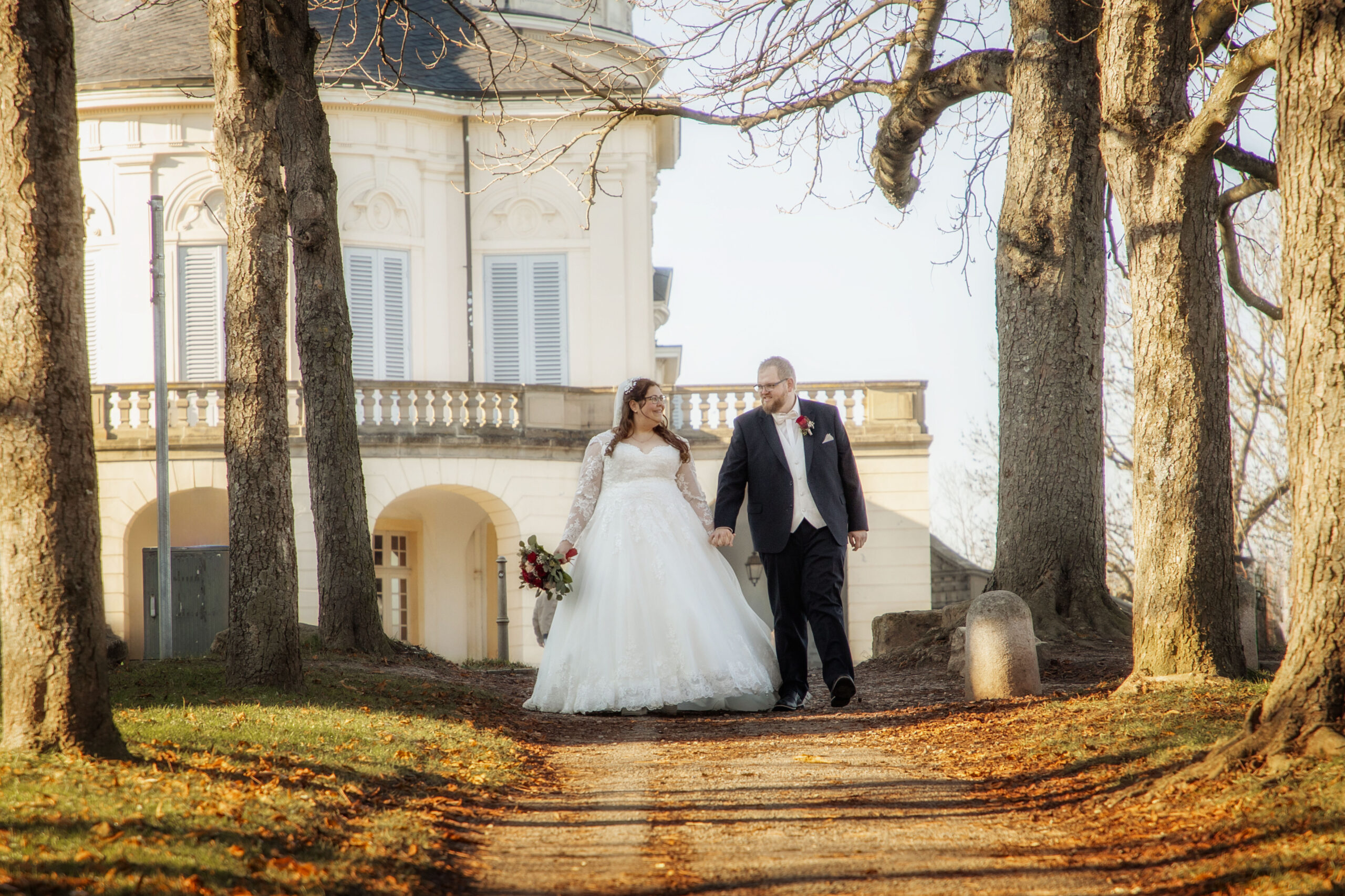 Hochzeitsfotos Schloss Solitude Stuttgart