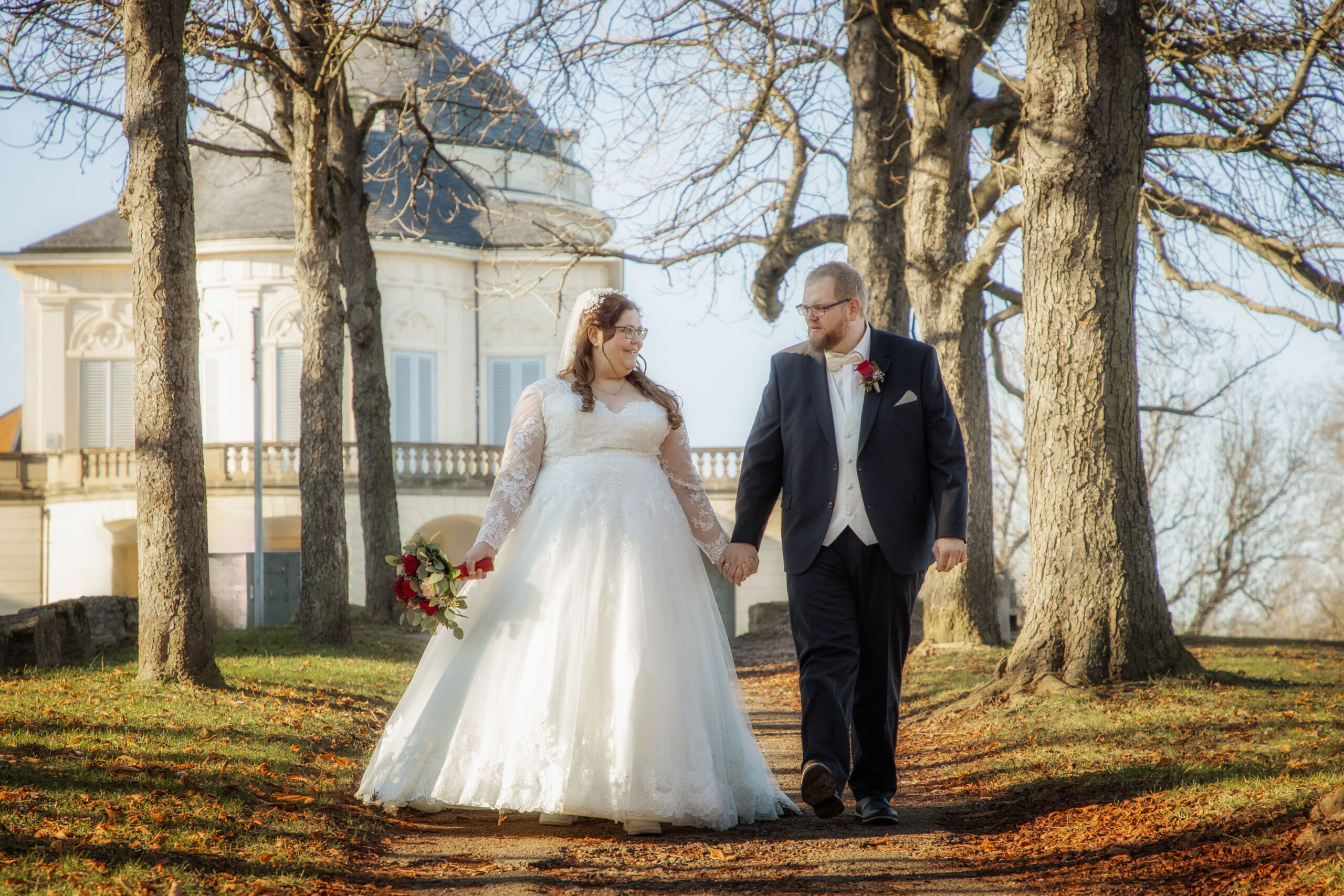 Hochzeitsfotos Schloss Solitude Stuttgart