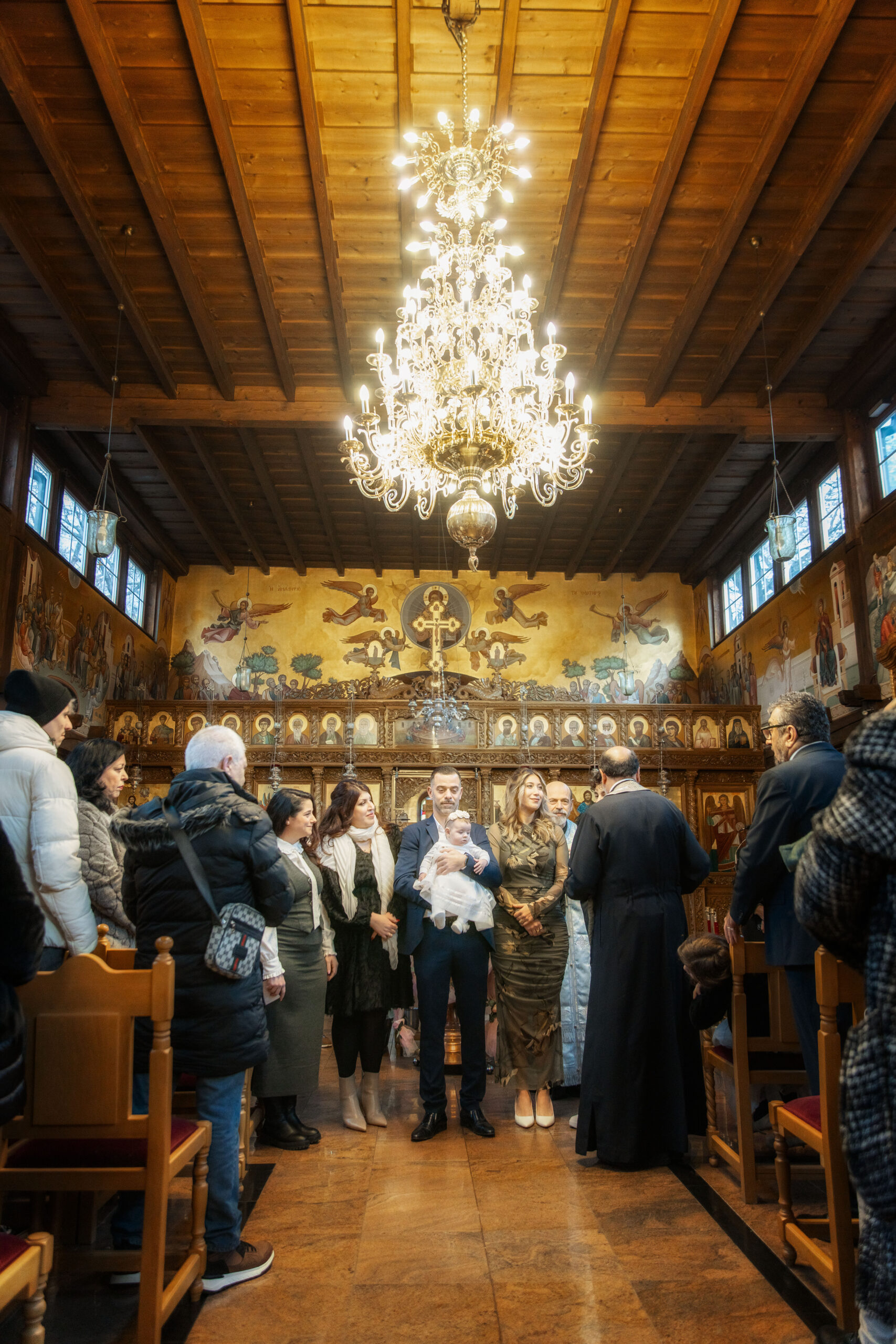 Die griechisch-orthodoxe Taufe von Sofia in Stuttgart-West